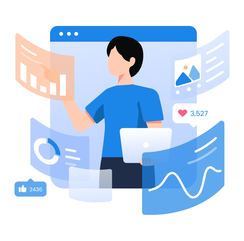 icone pour le service de Création de Contenu Digital