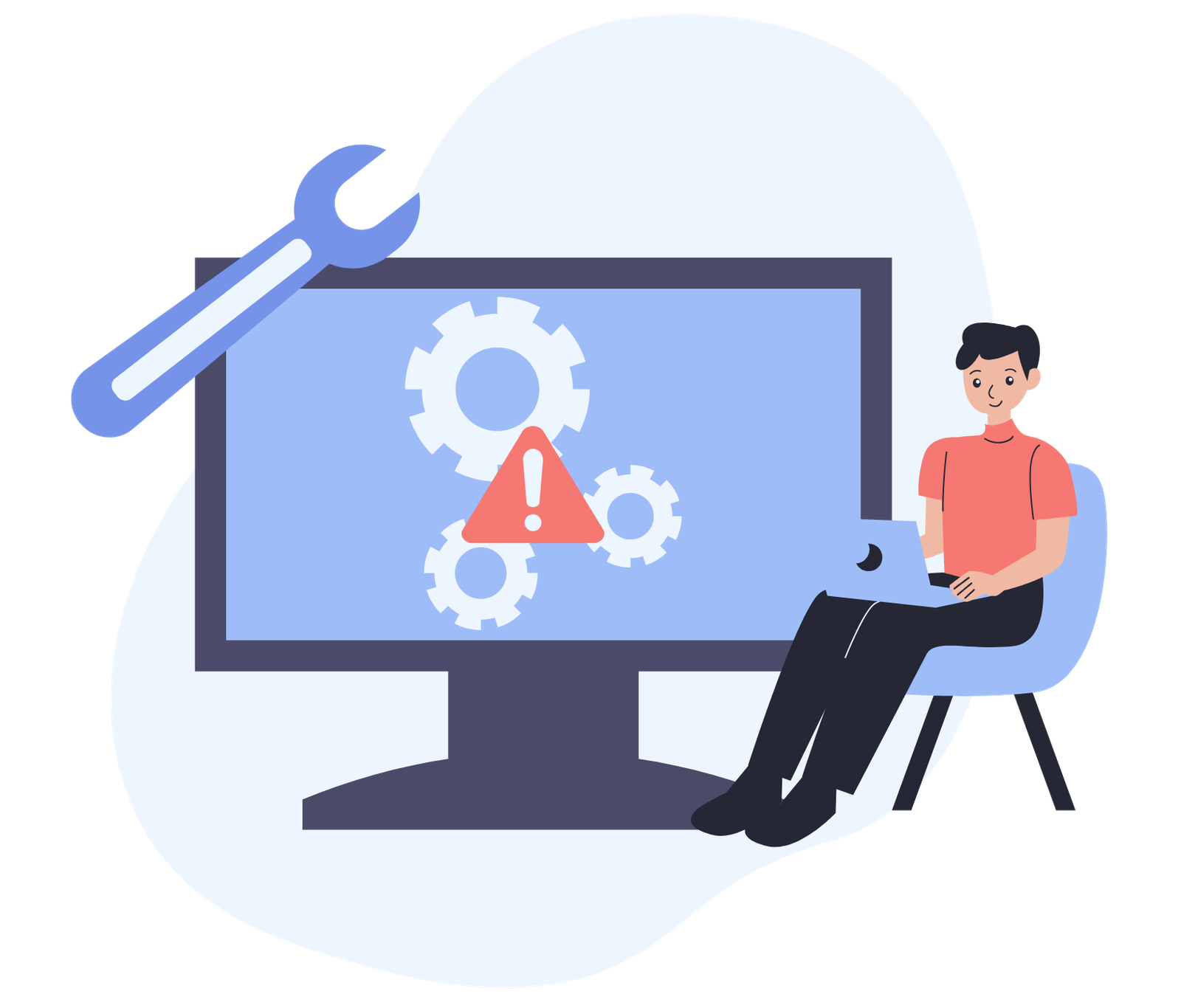 icone pour la Maintenance Web à Marrakech